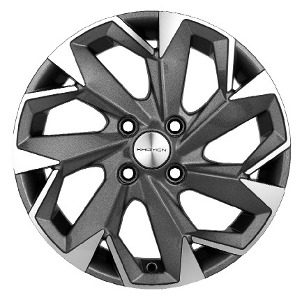 Диски KHOMEN KHW1508_(15_ZV_KIA_RIO) 6,0xR15 4x100 54,1 46 GRAY-FP