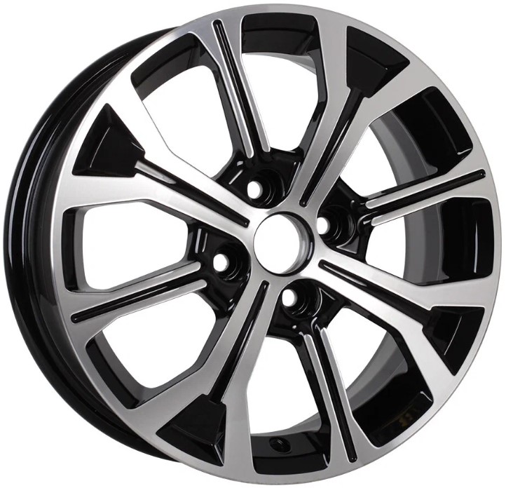 Диски КиК Реплика КиК_Реплика 15_КС945(ZV15_Vesta) 6,0xR15 4x100 60,1 50 алмаз_черный