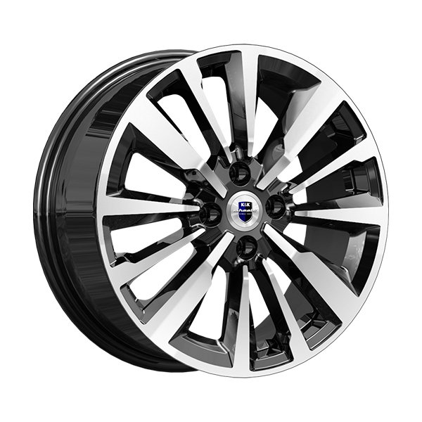 Диски КиК КиК ЭРМАН 6,5xR16 4x100 60,1 37 алмаз_черный