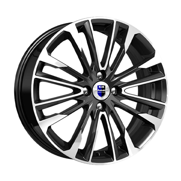 Диски КиК КиК Сильверстоун 6,5xR17 4x100 60,1 41 алмаз_черный_SK