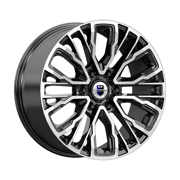 Диски КиК КиК КОРТЕС 8,5xR19 6x139,7 95,1 50 алмаз_черный