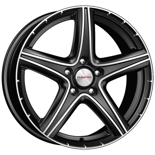 Диски КиК КиК Барракуда 7,5xR17 5x130 84,1 43 алмаз_черный