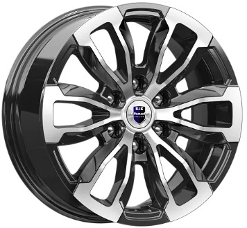 Диски КиК КиК МЕКОНГ 7,5xR18 6x139,7 106,1 30 алмаз_черный
