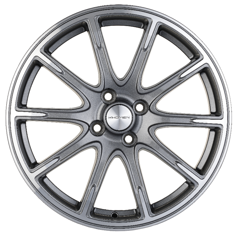 Диски KHOMEN KHW1707_(Lada_Vesta_Cross) 6,5xR17 4x100 60,1 43 GRAY-FP