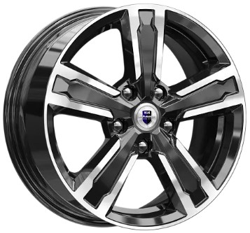 Диски КиК КиК ОКЛАХОМА 6,5xR16 5x114,3 67,1 38 алмаз_черный