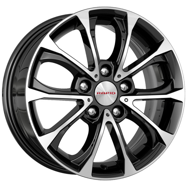 Диски КиК КиК URALS 6,5x15 5x114.3 67,1 45 алмаз черный