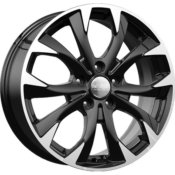 Диски КиК Реплика КиК_Реплика КС740_(ZV_17_Jetta/Golf) 7,0xR17 5x112 57,1 54 алмаз_черный