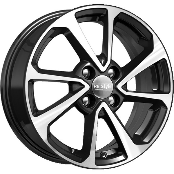 Диски КиК Реплика КиК_Реплика КС861_(ZV_15_Solaris_II) 6,0xR15 4x100 54,1 46 алмаз_черный