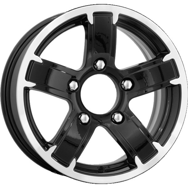 Диски КиК КиК Ангара 6,5x15 5x139.7 108,1 15 алмаз черный
