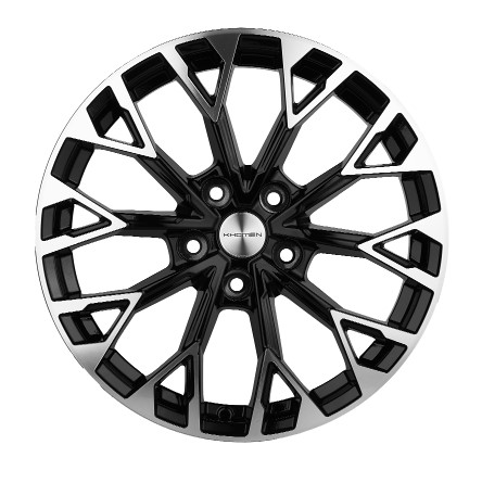 Диски KHOMEN KHW1718_(Chery_Tiggo_4/4Pro/7Pro/Exeed_LX/Omoda_C5) 7,0xR17 5x108 60,1 33 BLACK-FP