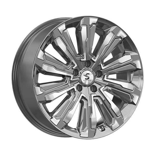 Диски КИК_PremiumSeries КИК_PremiumSeries HUMBER 8,0xR20 5x114,3 66,1 45 Diamond_gloss_graphite