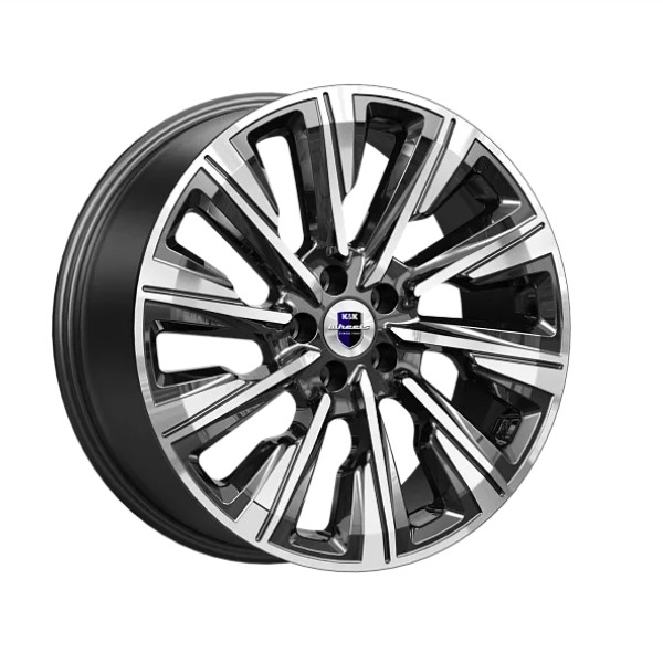 Диски КиК КиК ГАЛЕГО 7,5xR19 5x115 70,2 43 алмаз_черный