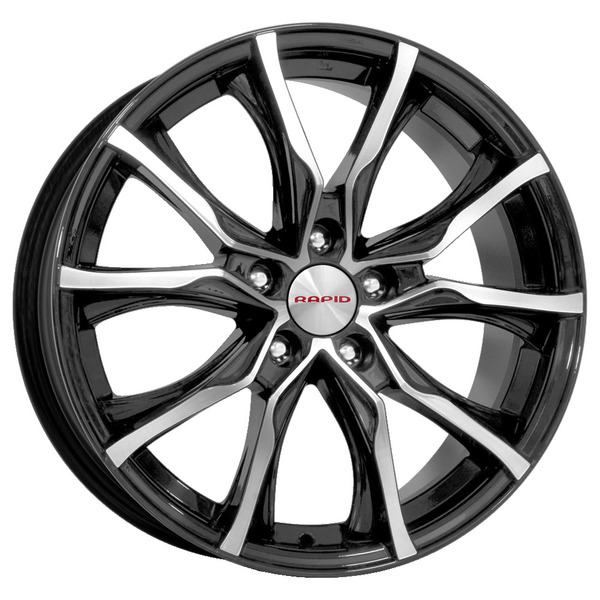 Диски КиК Рапид КиК Рапид ТВИСТ 7,5xR17 5x108 67,1 49 алмаз_черный