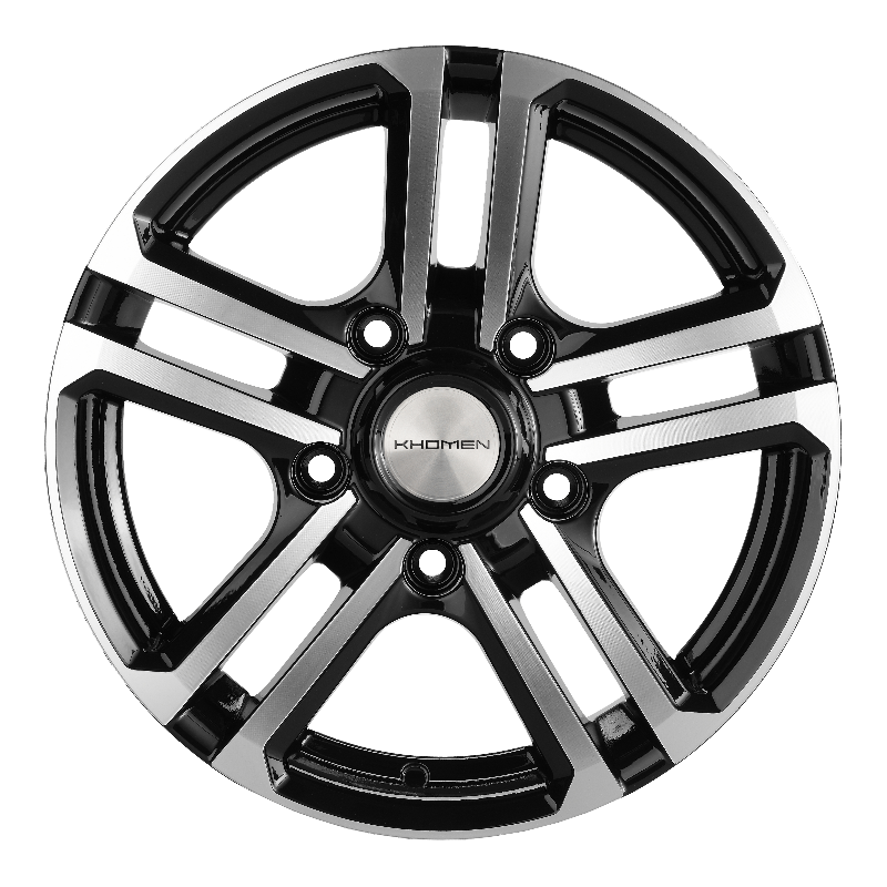 Диски KHOMEN KHW1602_(Niva_4x4_Bronto) 6,5xR16 5x139,7 98,5 35 BLACK-FP