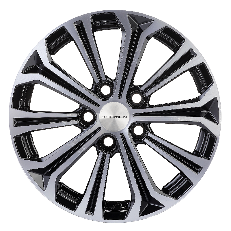 Диски KHOMEN KHW1610_(16_Corolla) 6,5xR16 5x114,3 60,1 45 BLACK-FP