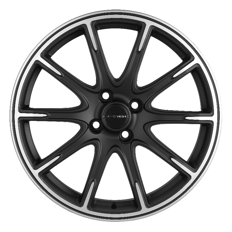 Диски KHOMEN KHW1707_(Lada_Vesta_Cross) 6,5xR17 4x100 60,1 43 BLACK_MATT-FP