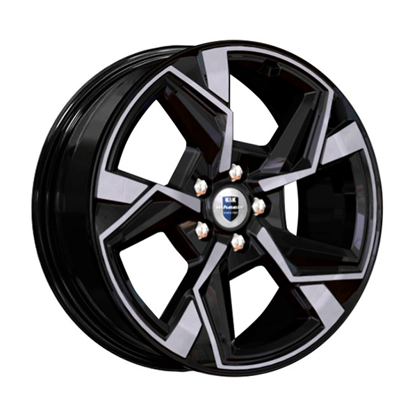 Диски КиК КиК КАЙАН 7,5xR18 5x114,3 66,6 37 алмаз_черный