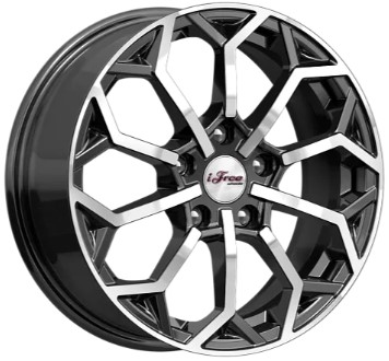 Диски IFREE СПЕЙС_НИДЛ 6,5xR16 5x100 67,1 38 Блэк-Джек