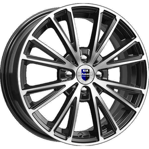 Диски КиК КиК МЕАНДР 6,0xR16 4x100 67,1 40 алмаз_черный_SK