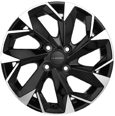 Диски KHOMEN KHW1508_(15_ZV_X-RAY) 6,0xR15 4x100 60,1 40 BLACK-FP