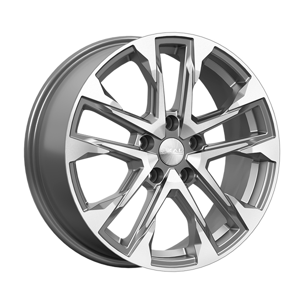 Диски Skad АТАКОР 7,0xR17 5x114,3 60,1 45 алмаз-графит