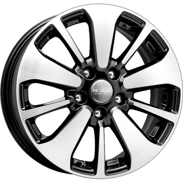 Диски КиК Реплика КиК_Реплика КС688_(ZV_16_Duster) 6,5xR16 5x114,3 66,1 50 алмаз_черный