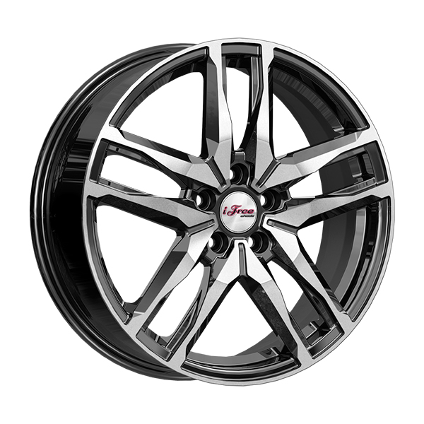 Диски IFREE БОМБЕЙ 6,5xR18 5x108 60,1 33 Блэк-Джек