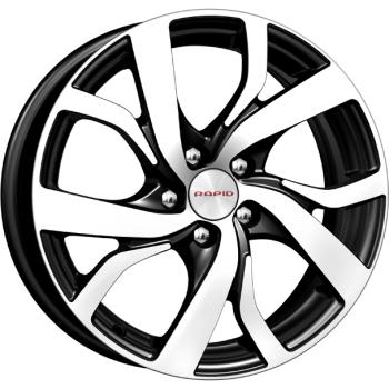 Диски КиК КиК Палермо 6,0x15 5x100 67,1 45 алмаз черный