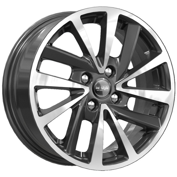 Диски КиК Реплика КиК_Реплика КС899_(ZV_15_LOGAN) 6,0xR15 4x100 60,1 40 алмаз_черный