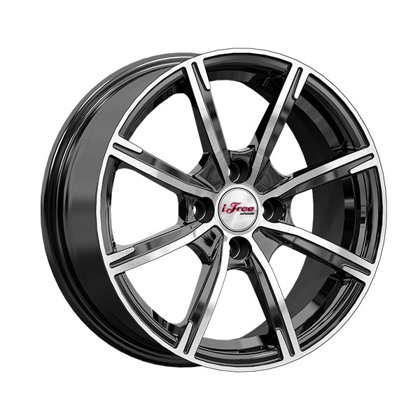 Диски IFREE КАЛИБР 6,0xR15 4x100 67,1 38 Блэк-Джек