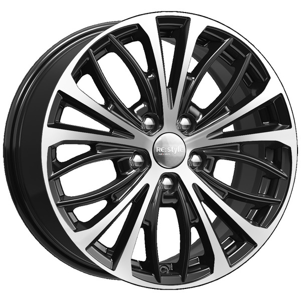 Диски КиК Реплика КиК_Реплика КС873_(ZV_17_Mazda_6) 7,5xR17 5x114,3 67,1 50 алмаз_черный