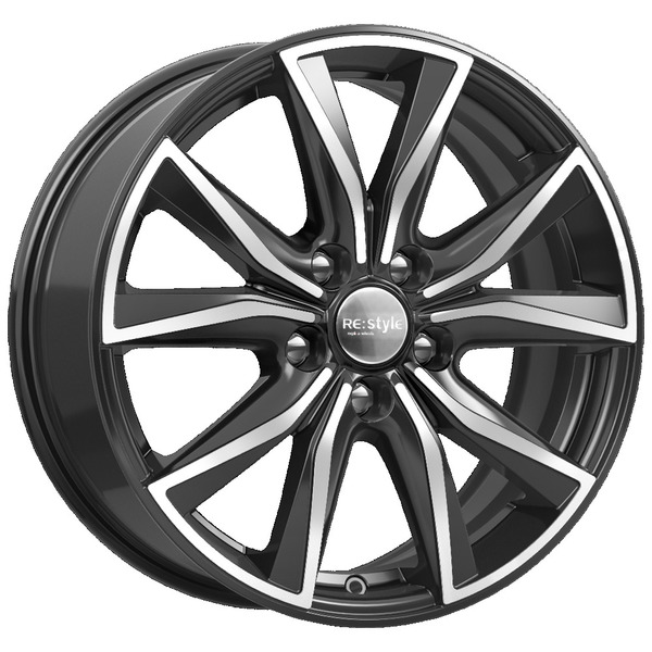 Диски КиК Реплика КиК_Реплика КС867_(17_RAV4_FL) 7,0xR17 5x114,3 60,1 39 алмаз_черный