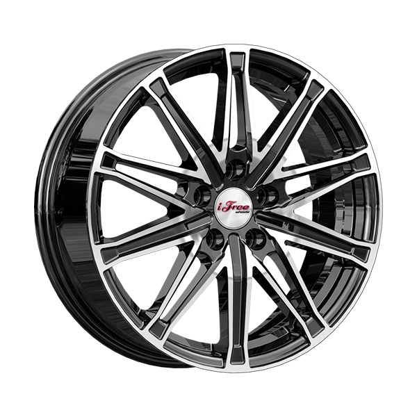 Диски IFREE ВИАР 6,5xR17 5x114,3 67,1 35 Блэк-Джек