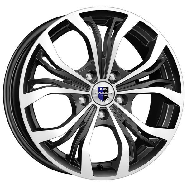 Диски КиК КиК Аламида 7,0x17 5x105 56,6 42 алмаз черный